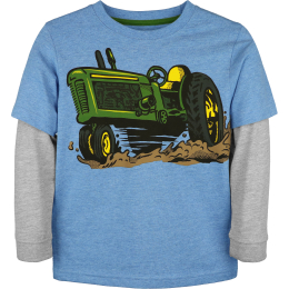 Toddler Sweatshirt Mud Tractor