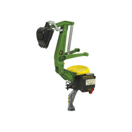 Escavatore John Deere con benna