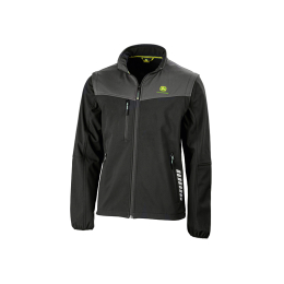 Chaqueta negra Softshell con mangas extraíbles