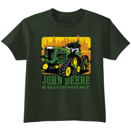 Kids Short Sleeve T-Shirt Dark Olive