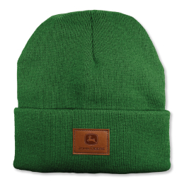 Bonnet vert John Deere