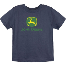 T-shirt blu scuro John Deere