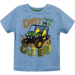 T-shirt pour tout-petits « Dirt makes me cuter »