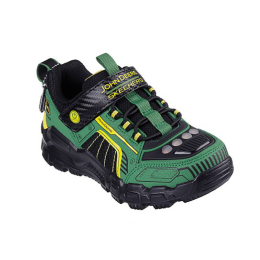 Sneaker con luci e dettagli a tema trattore sulla tomaia John Deere