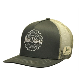 Cappellino John Deere vintage con parte posteriore in rete