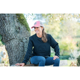 Cappellino John Deere con parte posteriore in rete e logo