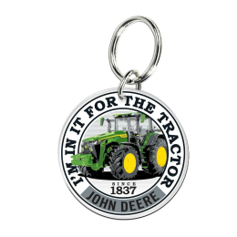 Portachiavi con trattore John Deere