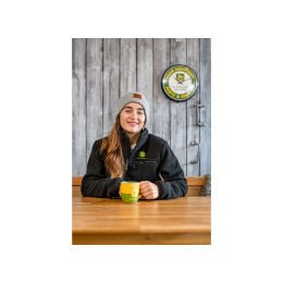 Berretto grigio John Deere