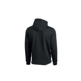 Felpa con cappuccio con logo in rilievo