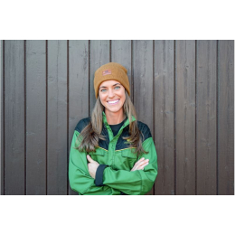 Berretto marrone John Deere