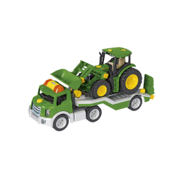 Kit de construction Transporteur avec tracteur et chargeur frontal