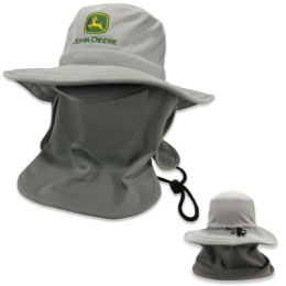 Cappello da pescatore John Deere con sezioni regolabili
