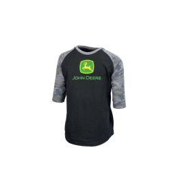 T-shirt pour jeunes à manches 3/4 John Deere