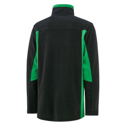 Giacca da campo in pile John Deere con zip corta