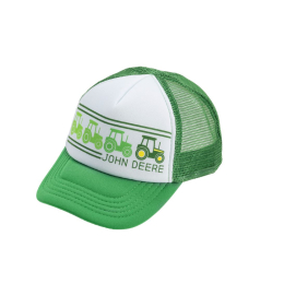 Casquette avec arrière en filet pour enfants John Deere