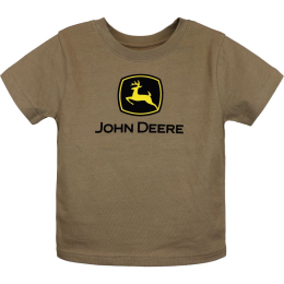 Ruskea John Deere -T-paita