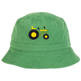 Bøllehat med traktor til børn
