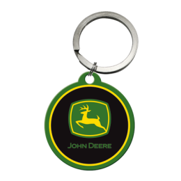 Okrągły brelok do kluczy „John Deere — Logo”