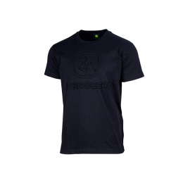T-shirt noir brodé