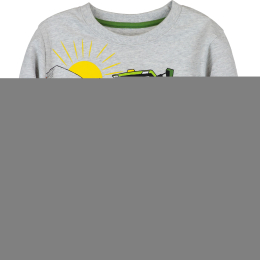 Sweatshirt para crianças com trator robusto