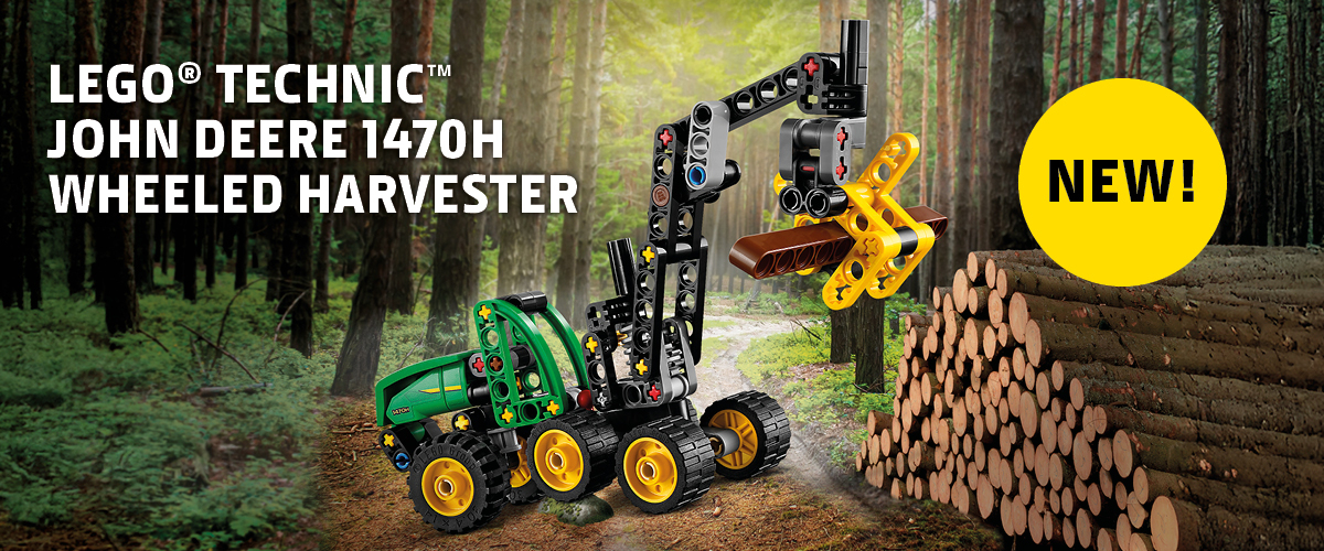New Lego Technic John Deere Harvester toy
