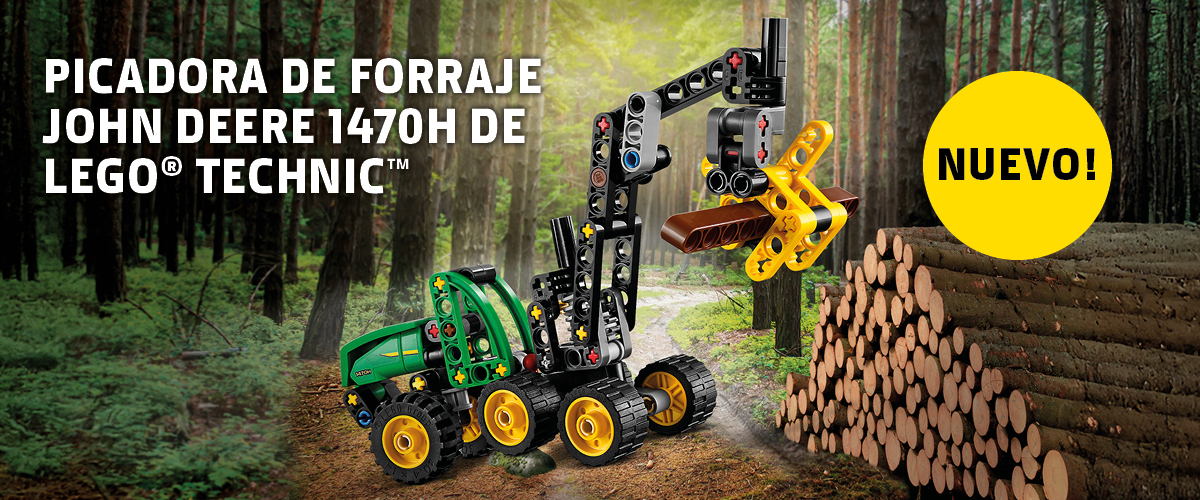 New Lego Technic John Deere Harvester juego