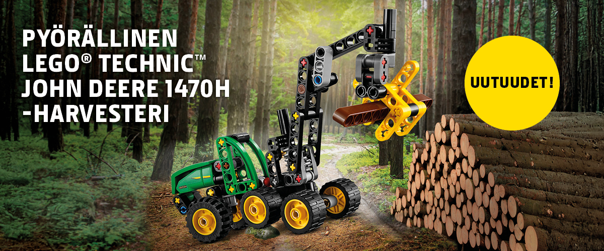 New Lego Technic John Deere Harvester