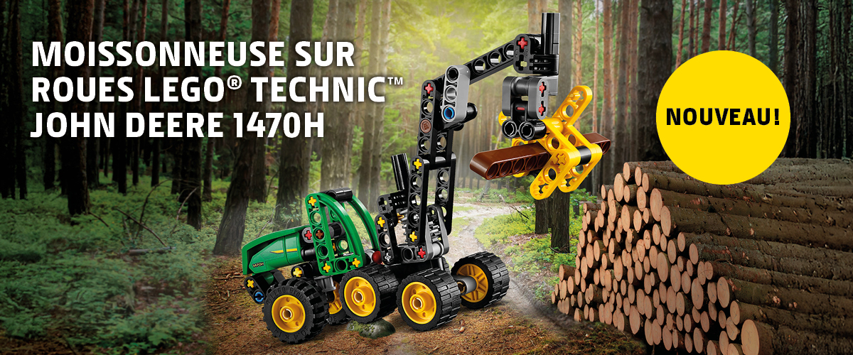 New Lego Technic John Deere Harvester toy
