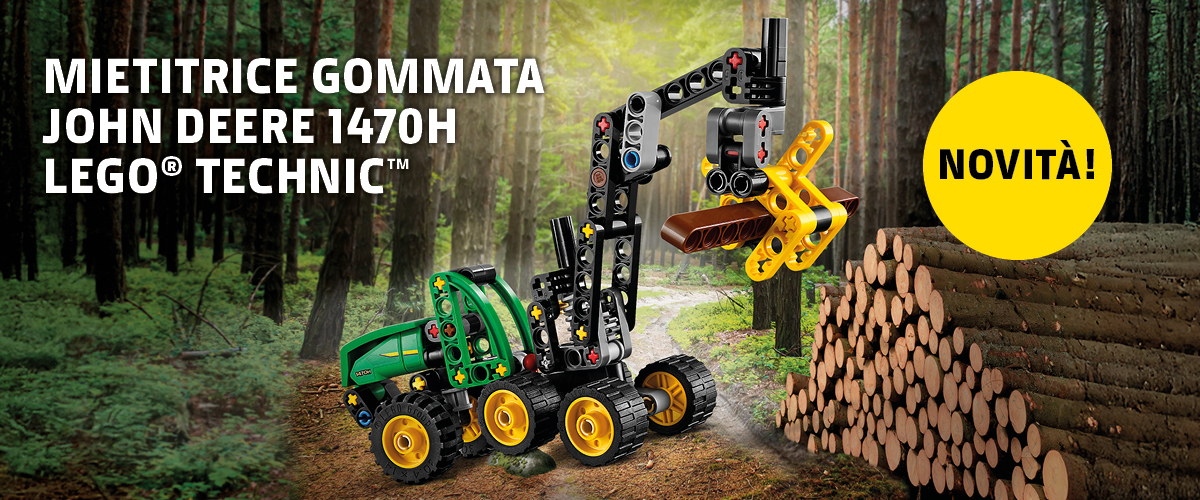 New Lego Technic John Deere Harvester