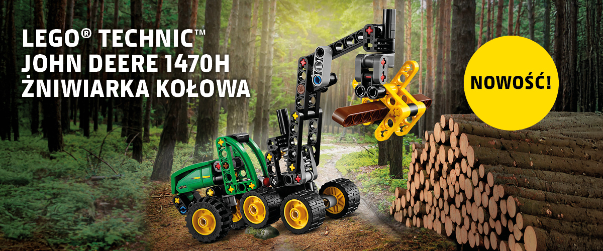 New Lego Technic John Deere Harvester