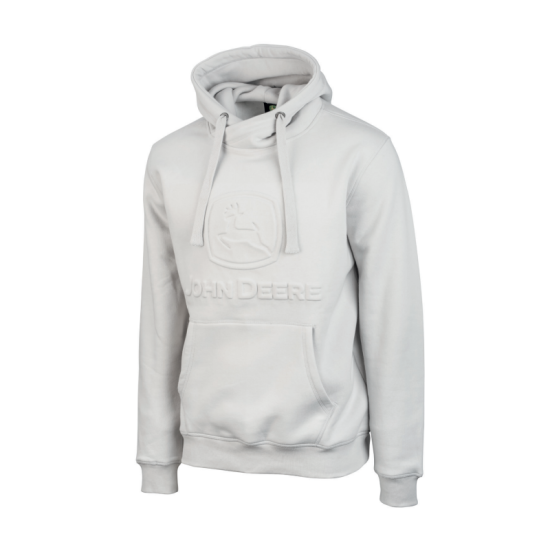 Hooded Sweatshirt Embossed Logo