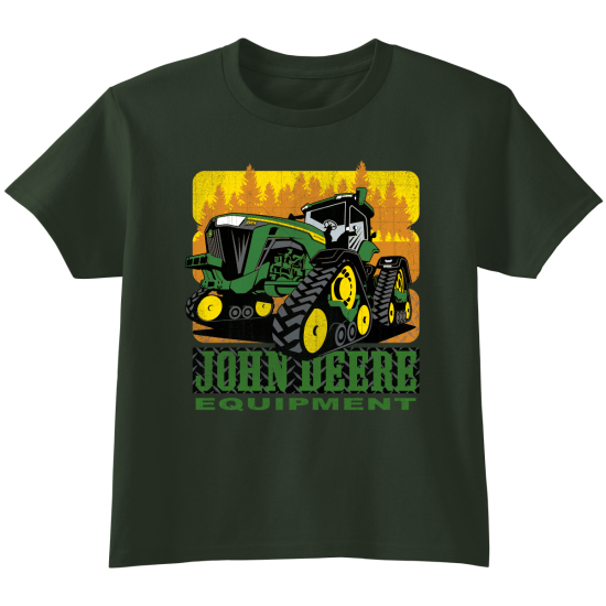 Kids Short Sleeve T-Shirt Dark Olive