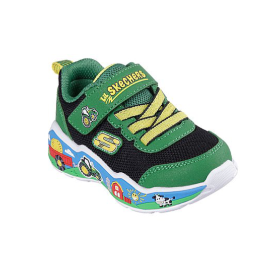 John Deere Gore & Strap Sneaker W/ Theme Sidewall