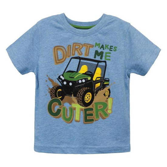 Toddler T-Shirt 'Dirt makes me cuter'