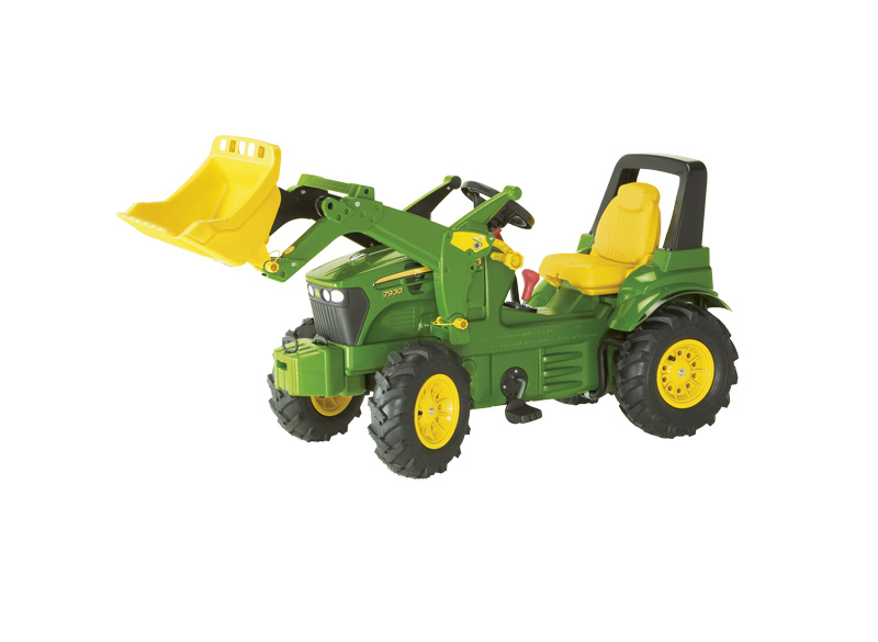 Rolly Toys RollyFarmtrac Premium 720033 Tracteur à pédale pour Enfants de 3 à 8 Ans, pneus Silencieux, siège réglable en Longueur et en Hauteur