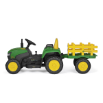 Trattore John Deere Farm Power con rimorchio