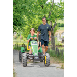 T-shirt noir avec ligne temporelle du logo