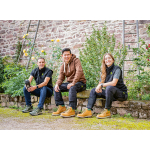 Brown Hooded Sweatshirt