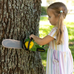 Motosega motorizzata con luci e suoni John Deere