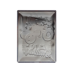 Lanz Insegna metallica 30 x 40 cm - Bulldog