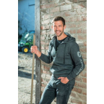 Zip Fleece Hood John Deere