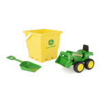 Set per sabbiera John Deere con trattore e secchio