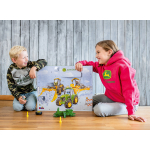 Felpa John Deere con cappuccio