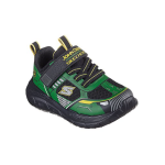 Zapatilla deportiva John Deere con detalles de tractor en la parte superior