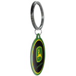 Nøglering, rund “John Deere - logo”
