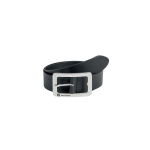 Cintura in cuoio con logo, John Deere