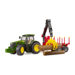 John Deere 7R 350 - metsäperävaunu