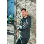 Zip Fleece Hood John Deere