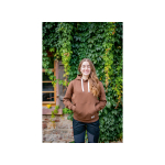 Brown Hooded Sweatshirt