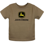 T-shirt John Deere marron
